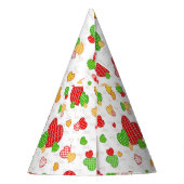 baby shower Party Hart Feesthoedjes (Achterkant)