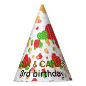 baby shower Party Hart Feesthoedjes (Voorkant)