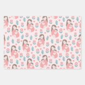 Baby shower pasgeborene 3 inpakpapier vel (Voorkant)