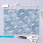 baby shower Pastel Blue  Little Boy Tissuepapier (Craft)