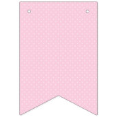 Baby shower Pastel Roze Baby Meisje Vlaggetjes (Eerste vlag)