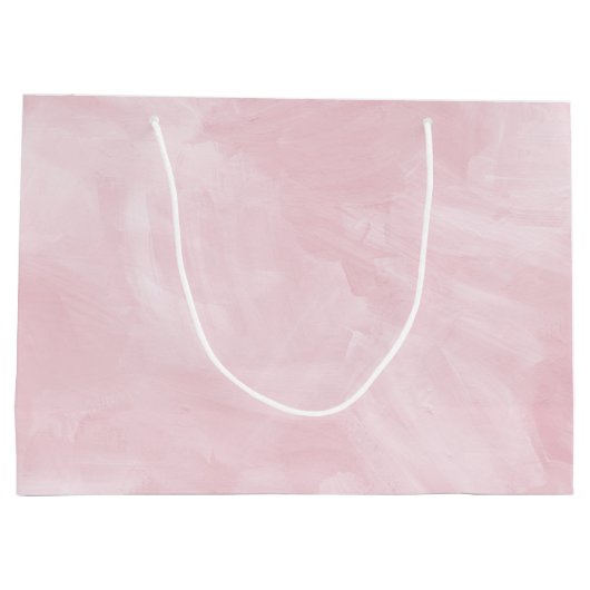 baby shower Pastel Roze  Klein meisje Large Cadeautasje (Achterkant)