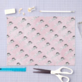 baby shower Pastel Roze  Klein meisje Tissuepapier (Craft)