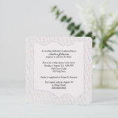 Baby Shower Pastel Stippen Kaart (Staand voorkant)
