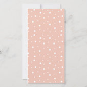 Baby Shower Pathway to the Moon Bedankkaart (Achterkant)