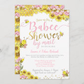 baby shower per e-mail kaart (Voorkant / Achterkant)