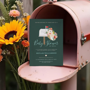 Baby shower per e-mail: mammie-te-zijn van Afar Kaart