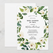 Baby shower per Mail Greenery uitnodiging (Voorkant / Achterkant)