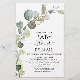 Baby shower per post Eucalyptus