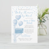 baby shower per post kaart (Staand voorkant)