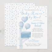 baby shower per post kaart (Voorkant / Achterkant)