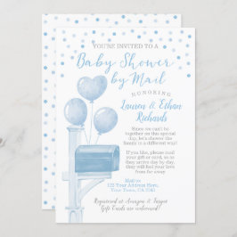 baby shower per post kaart