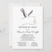 Baby shower per post kaart (Voorkant)