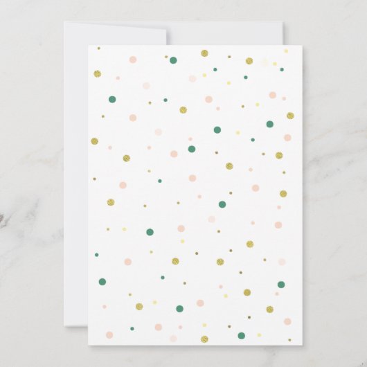 Baby shower per post kaart (Achterkant)