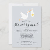 Baby shower per post lange afstand Genderneutraal Kaart (Voorkant)