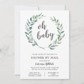 Baby shower per post Oh Baby Genderneutraliteit Kaart (Voorkant)