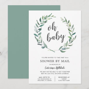 Baby shower per post Oh Baby Genderneutraliteit Kaart