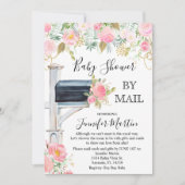 Baby shower per post Uitnodiging (Voorkant)