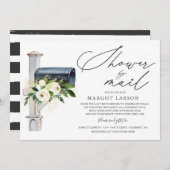 baby shower per post Uitnodiging Genderneutraal (Voorkant / Achterkant)