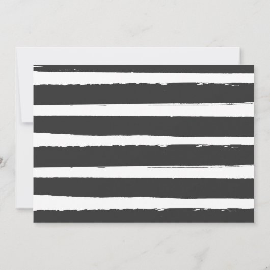 Baby shower per post uitnodiging genderneutraal (Achterkant)