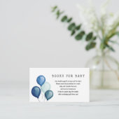 baby shower per post Verzend een Boeksluitkaart Informatiekaartje (Staand voorkant)