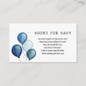 baby shower per post Verzend een Boeksluitkaart Informatiekaartje (Voorkant)