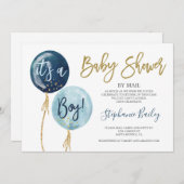 Baby shower per postbode kaart (Voorkant / Achterkant)