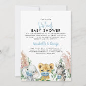 Baby shower per postdierlijk kovid masker (Voorkant)