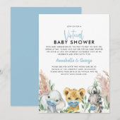 Baby shower per postdierlijk kovid masker (Voorkant / Achterkant)