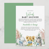 Baby shower per postdierlijk kovid masker (Voorkant / Achterkant)