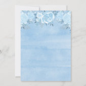 Baby shower per Waterverf e-mail Kaart (Achterkant)