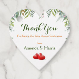 Baby shower Personaliseer Ontwerp Bedankjes Labels