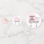 Baby shower Piano Music Confetti (Voorkanten)