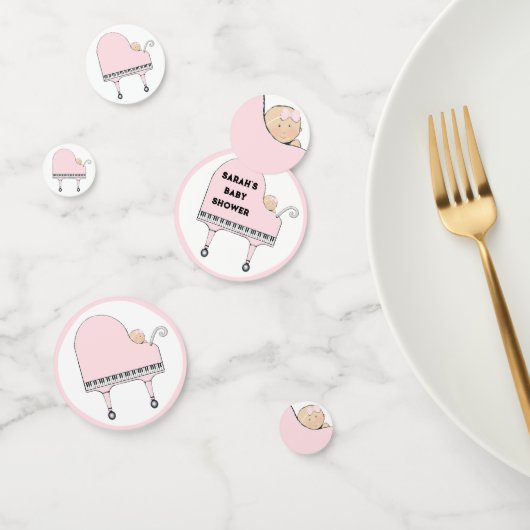 Baby shower Piano Music Confetti (Groep)