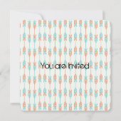 Baby shower Pijlen Kaart (Voorkant)