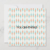 Baby shower Pijlen Kaart (Voorkant)