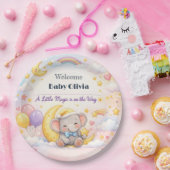 Baby Shower Plates | Magic Moon Theme Papieren Bordje (Feest)