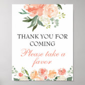 Baby shower-pleisterbord poster (Voorkant)