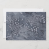 Baby shower Polar Beer Cubs Winter Waterverf Kaart (Achterkant)