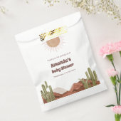 Baby shower pompoen minimalistische Baby Bedankzakje (Gezegeld)