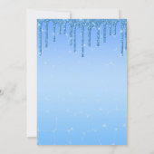 Baby shower pools partij kaart (Achterkant)