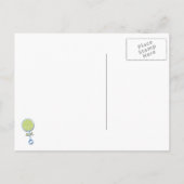 Baby shower Post Kaart (Achterkant)
