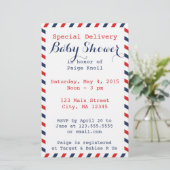 Baby shower Postal Service Stationery (Staand voorkant)