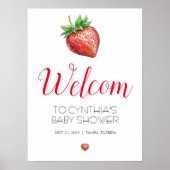 Baby shower Poster (Voorkant)