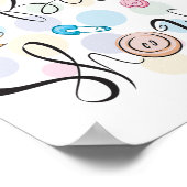 Baby shower Poster (Hoek)