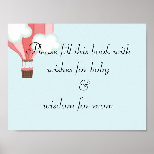 baby shower poster (Voorkant)