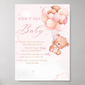 baby shower poster (Voorkant)