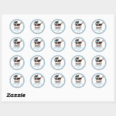 Baby shower Pram Stickers (Vel)