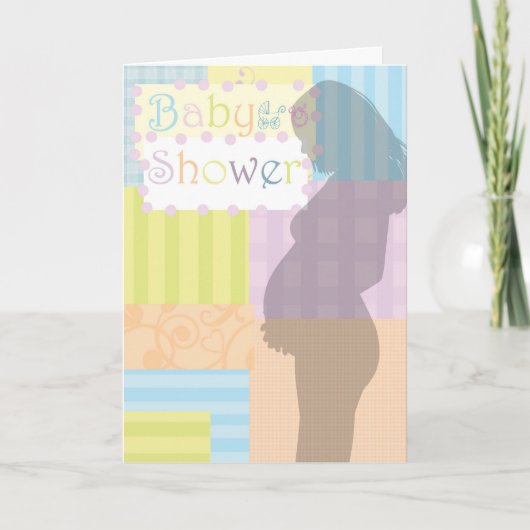 Baby Shower quilt sqares and curles (Voorkant)