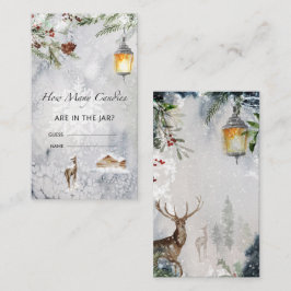 Baby shower raad hoeveel Snoepjes Informatiekaartje